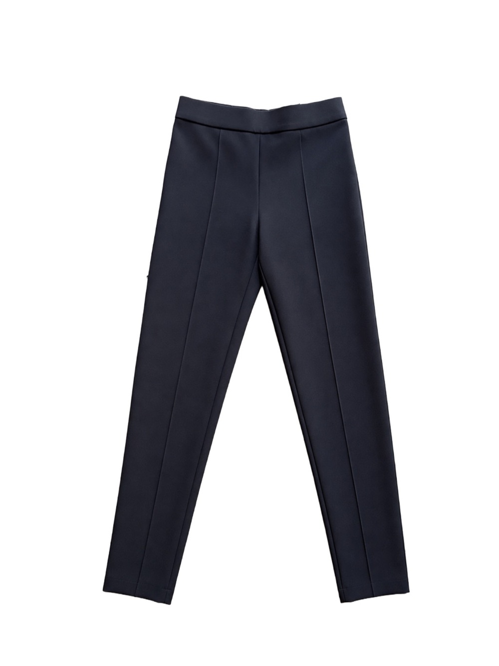 Leggiadro Black Slim Tapered Pants